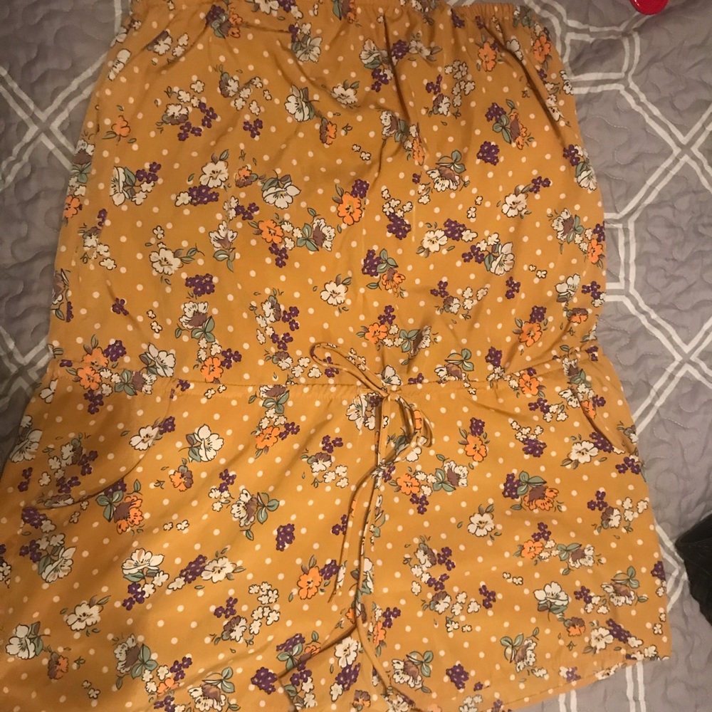 Yellow romper